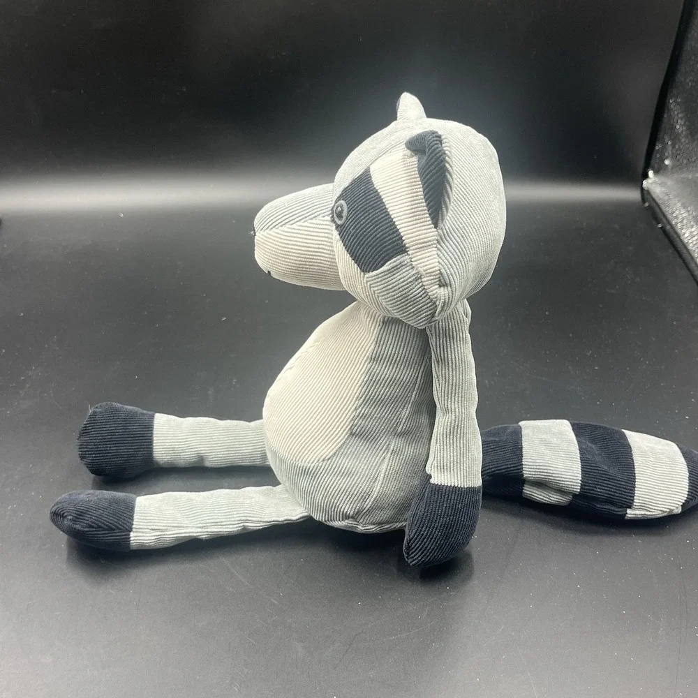 Manhattan Toy Racoon‎ plush Folksy Foresters Corduroy Stuffed Animal